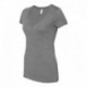 Next Level 6740 Women's Triblend Deep V-Neck T-Shirt