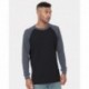Next Level 8211 Men's USA-Made Heavyweight Waffle Knit Thermal Raglan T-Shirt