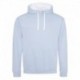 Just Hoods By AWDis JHA003 Adult 80/20 Midweight Varsity Contrast Hooded Sweatshirt