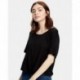 US Blanks US309 Women's Boxy Open Neck Tee