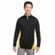 Harriton M786 Men's Flash Snag Protection Plus IL Colorblock Quarter-Zip