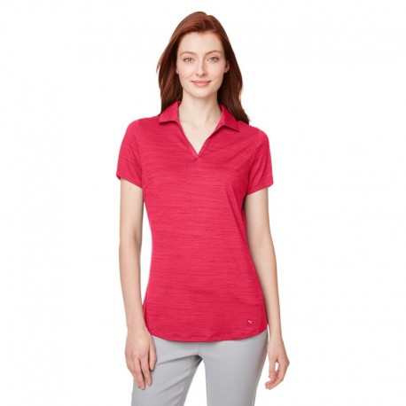 Puma Golf 597695 Ladies Cloudspun Free V-Neck Polo
