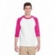 Gildan G570 Adult Heavy Cotton 3/4-Raglan Sleeve T-Shirt