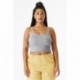 Bella + Canvas 1012BE Ladies Micro Ribbed Scoop Tank