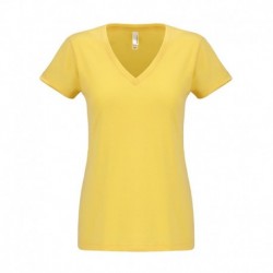 Next Level Apparel N6480 Ladies Sueded V-Neck T-Shirt