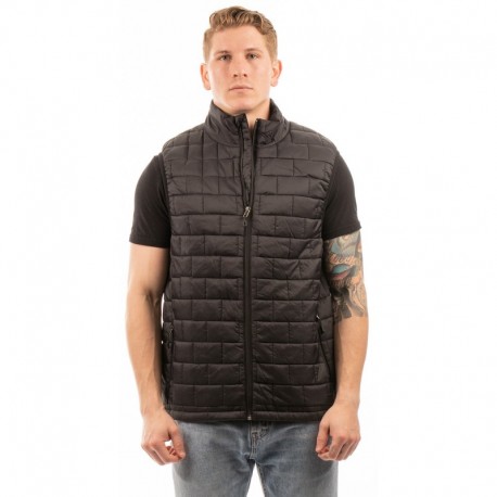 Burnside 8703BU Adult Box Quilted Puffer Vest