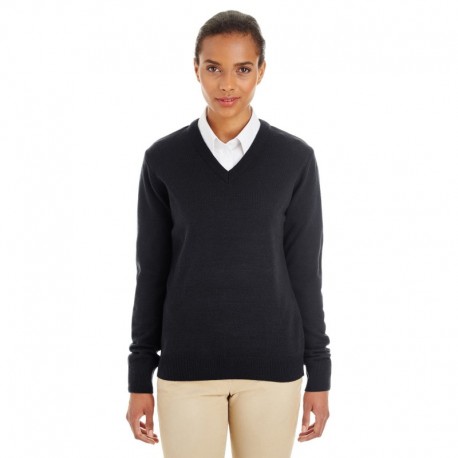 Harriton M420W Ladies Pilbloc V-Neck Sweater Harriton M420W Ladies Pilbloc V-Neck Sweater