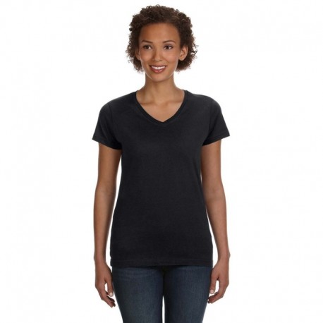 LAT 3507 Ladies V-Neck Fine Jersey T-Shirt LAT 3507 Ladies V-Neck Fine Jersey T-Shirt