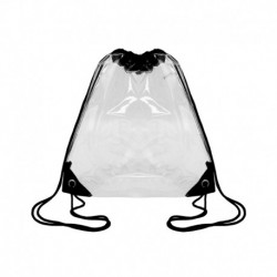 Liberty Bags OAD5007 Clear Drawstring Pack