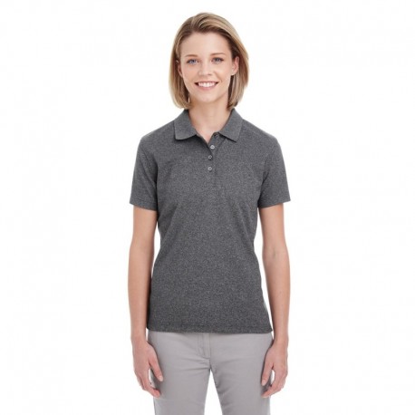 UltraClub UC100W Ladies Heathered Pique Polo