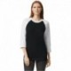 American Apparel 2003CVC Unisex CVC Raglan T-Shirt