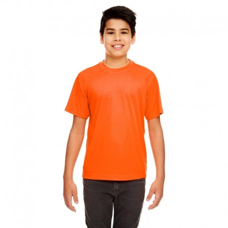UltraClub 8420Y Youth Cool & Dry Sport Performance Interlock T-Shirt