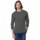 Bayside BA8100 Adult 6.1 oz., 100% Cotton Long Sleeve Pocket T-Shirt