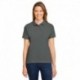 Harriton M200W Ladies 6 oz. Ringspun Cotton Pique Short-Sleeve Polo