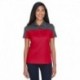 Core365 CE101W Ladies Balance Colorblock Performance Pique Polo