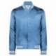 Augusta Sportswear 3610 Unisex Striped Trim Satin Baseball Jacket