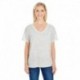 Threadfast Apparel 203FV Ladies Triblend Fleck Short-Sleeve V-Neck T-Shirt