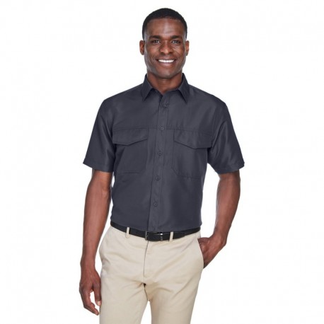 Harriton M580 Men's Key West Short-Sleeve Performance Staff Shirt