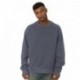 Bayside 4025 Men's Super Heavy Oversized Crewneck Sweatshirt